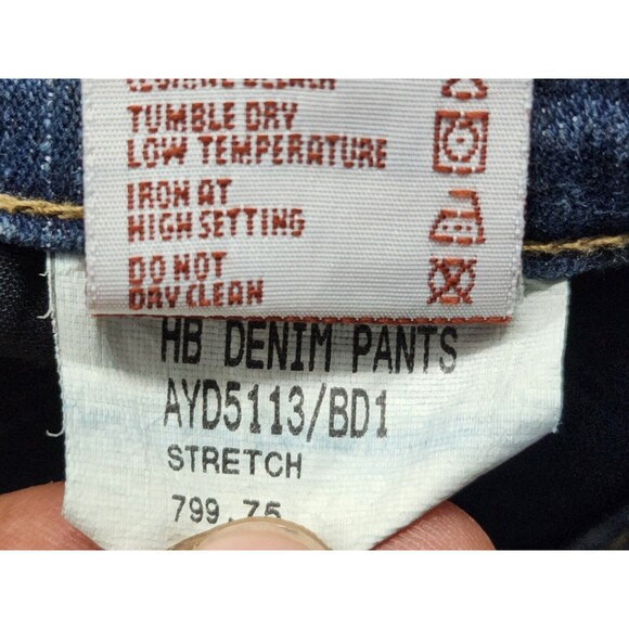 OJ Overhauled Women's Her Bench HB Denim Jeans Size 30 - Picture 6 of 11